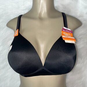 WARNERS ELEMENTS OF BLISS SUPPORT COMFORT LIFT TSHIRT WIRELESS BRA SZ 36D